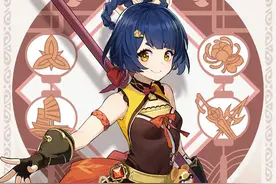 原神：平民三杰之一，香菱的爆发伤害有多高？一套将风魔龙带走图片