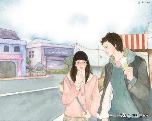插画欣赏：我所向往的爱情…