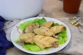 鸡翅馋死人的做法，连骨头都是香的，做法很简单，用电饭煲就搞定图片