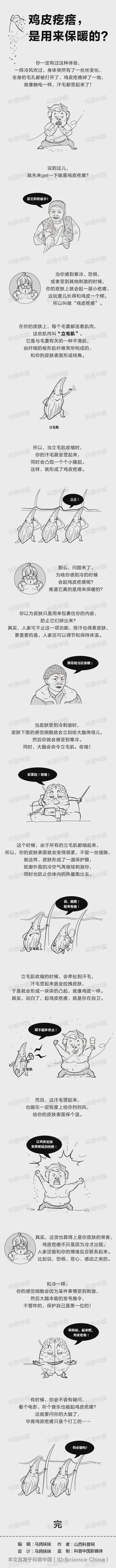 一冷就起很多鸡皮疙瘩
