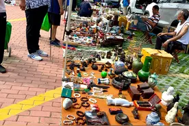 带你去看青岛李村百年大集的跳蚤市场别名破烂市图片