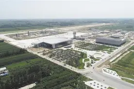 震撼航拍，菏泽牡丹机场最新进展图片