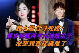 魏大勋自己找死，终于被杨幂甩了图片