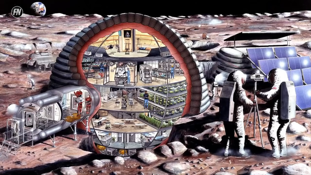 10张惊悚的太空照片:美国在月球有核基地?火星上曾出现人影?