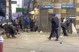 美国费城出现丧尸街，五十年前美国重大失误，现在改已经迟了图片