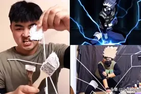 祖国版泰国小哥来了，廉价COS二次元角色，成品秒破次元壁图片