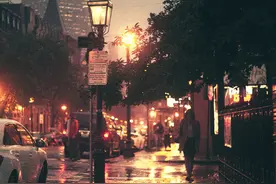 冷雨夜，经年之苦旅图片