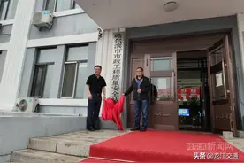 哈市市政工程质量安全站挂牌，东北三省唯一最新多功能道路检测车检测市政工程质量图片