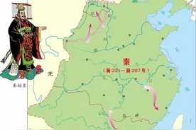 中国历代疆域图，图6超过1000万平方公里，图8称霸欧亚大陆图片