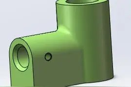 在三个不同的面上绘制异形孔——Solidworks实例图片