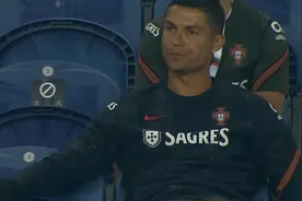 射门15：2！C罗缺阵葡萄牙压制世界亚军 2次中柱坎塞洛破门图片