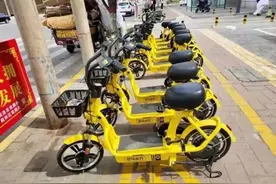 共享电动单车，居然被“锁了起来”了！图片