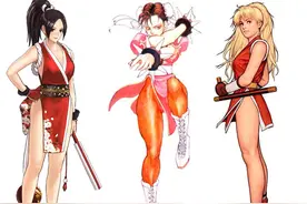 街机游戏那些雷同的造型，旗袍美女总能统一玩家的审美图片