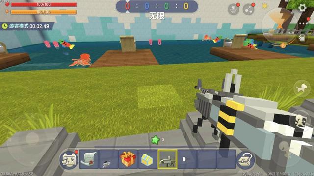 《迷你世界》之户外帐篷冒险，能钓鱼开车冒险，六一儿童节好去处