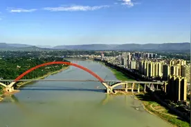 合江长江公路大桥建成通车图片