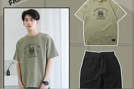 男性衣橱里最为必备的廓形印花T恤图片