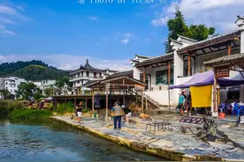 湖南广东江西交界处有条神奇的热水河，河畔温泉达98℃，免费开放图片