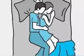 7种常见的夫妻睡姿，第6种的夫妻感情最好，看看你们是哪一种？图片