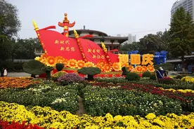 迎国庆免费赏菊花，洛阳第十三届王城金秋菊展随拍图片