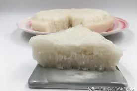 广式白糖糕，材料简单口感醇香，爽口不粘牙，有一种独特的香味图片