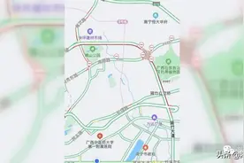 南宁邕宾立交开始拆除，施工首日快环拥堵图片