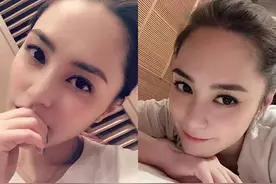 阿娇素颜健身脸很美，无奈小腿粗！每天这样做，减掉烦人小粗腿图片