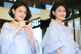 大s婚后生活真幸福，被汪小菲养得白白胖胖，荷叶边都遮不住肉肉图片