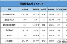 “万人摇”红盘入市，9盘2.57万人登记，1.08万/㎡起图片