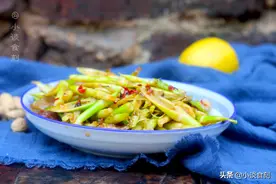 笋子直接炒还是焯水炒？很多人搞不明白，难怪笋子颜色变黄不入味图片