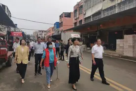 卧龙区委副书记李筱珂带队检查巩卫工作图片