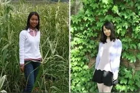 女生“上大学前”和“上大学后”，对比照笑喷众人，这是同一人？图片