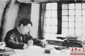 毛主席夜以继日写作鸿篇巨著《论持久战》！图片