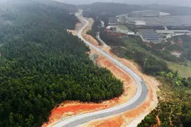 好消息！向乐公路拓宽改造项目（向阳段）预计4月底通车！图片
