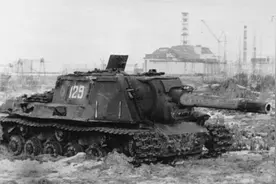 废土中的谜团：切尔诺贝利灾难现场，为啥会有反坦克炮出现？图片