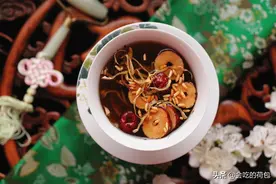 适合春季喝的茶，家里有生姜和大米就能做，刮油解腻，女生要多喝图片