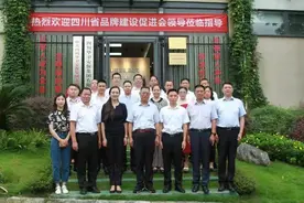 四川品牌建设促进会四川华卫安保集团举行签订战略合作协议并授牌图片