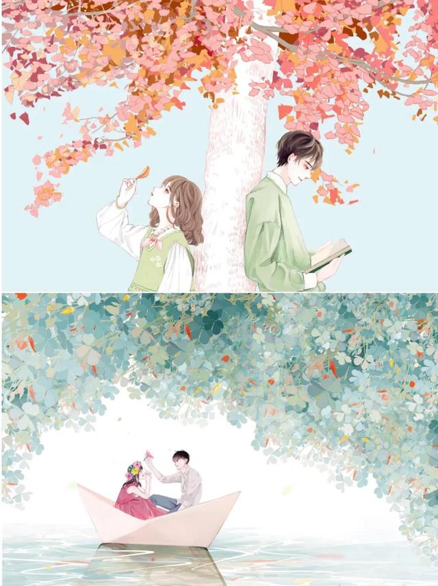 插画分享|童话少女梦 梦幻色彩明亮美好