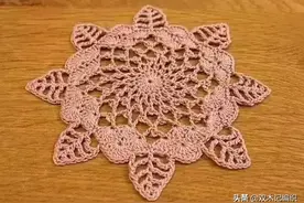几款蕾丝杯垫图解，收藏起来，有时间时钩几块图片