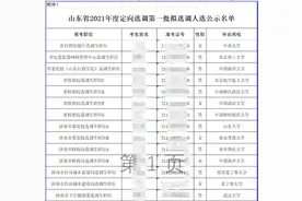 山东省定向选调575人，山大和海大非常吃香，留学生也同样受欢迎图片