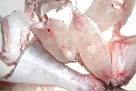 遇到这种鱼必买七八条，刺少骨脆，肉鲜美小孩特喜欢吃图片