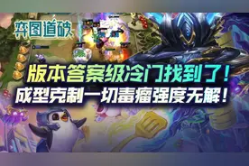 云顶之弈版本答案级冷门找到了！成型克制一切毒瘤强度无解图片