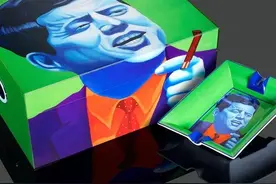 比利时艺术家Christian Develter的波普艺术人像图片