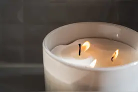 香薰蜡烛，好美图片