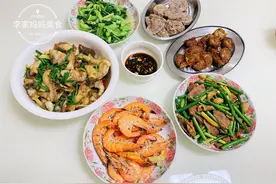 同学聚餐，6道菜1个汤，成本不足200块，简单家常不奢华图片