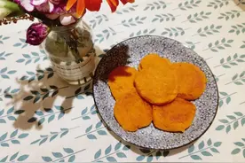 大暑吃什么？零失败的红薯饼，软糯清甜，外焦里嫩，全家都爱图片