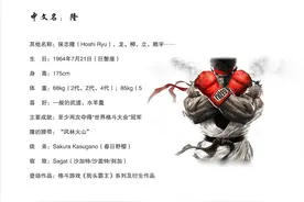街霸游戏人物百科之第一男主角-隆图片