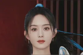 赵丽颖穿旗袍造型太惊艳，扎高马尾好有“少女感”，小蛮腰超抢眼图片