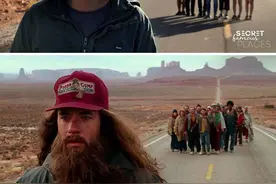 夫妇俩环球旅行6年 拍摄和著名电影相同场景照片图片