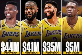 退役2年，仍从湖人领工资！薪水相当于安东尼+魔兽！佩林卡要哭了图片