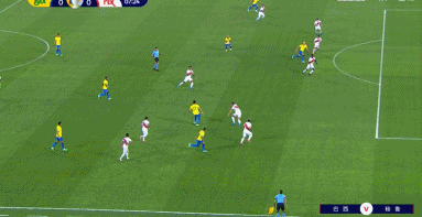 美洲杯-内马尔1v3过人助攻帕奎塔破门 巴西1-0胜秘鲁晋级决赛